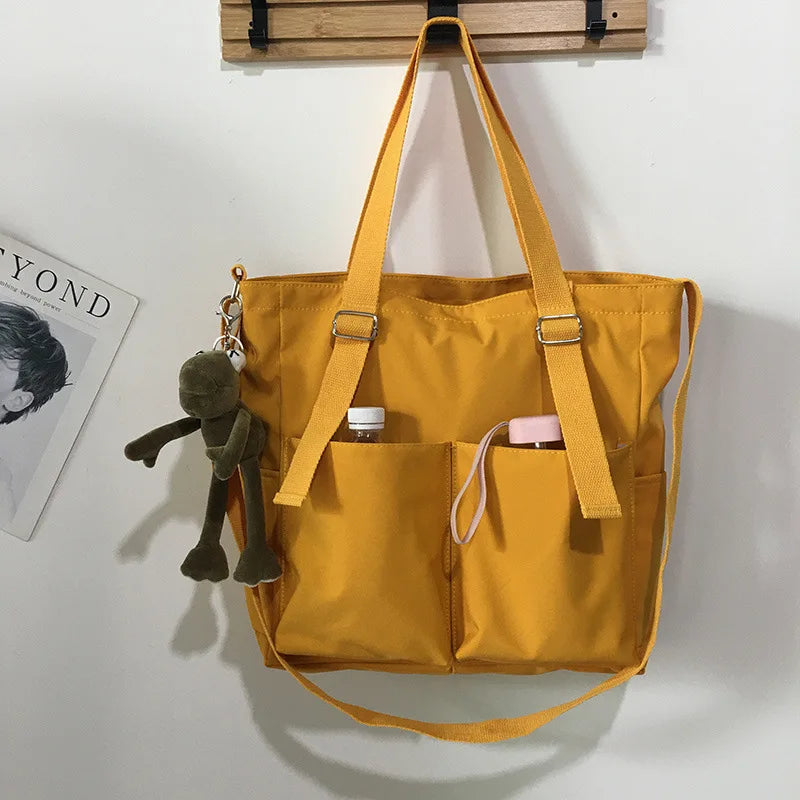 Oxford impermeável grande capacidade bolsa feminina bolsa de ombro feminina crossbody sacos para mulheres casual sacola