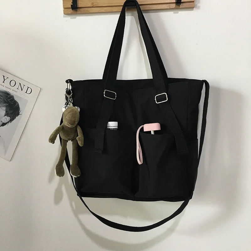 Oxford impermeável grande capacidade bolsa feminina bolsa de ombro feminina crossbody sacos para mulheres casual sacola
