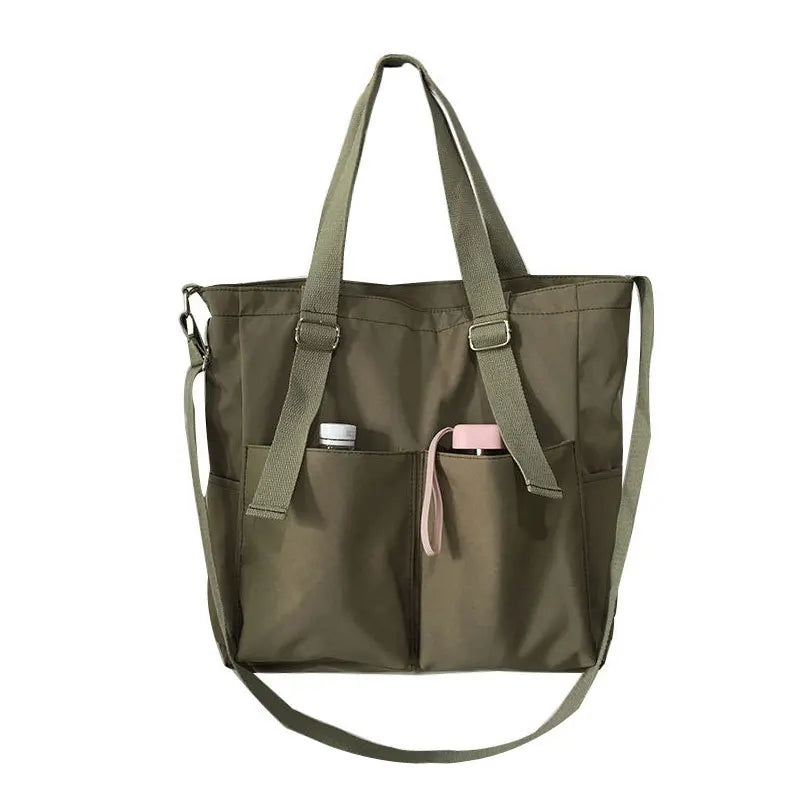 Oxford impermeável grande capacidade bolsa feminina bolsa de ombro feminina crossbody sacos para mulheres casual sacola