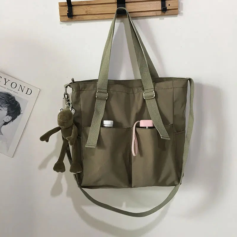 Oxford impermeável grande capacidade bolsa feminina bolsa de ombro feminina crossbody sacos para mulheres casual sacola