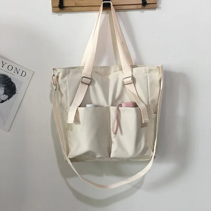 Oxford impermeável grande capacidade bolsa feminina bolsa de ombro feminina crossbody sacos para mulheres casual sacola