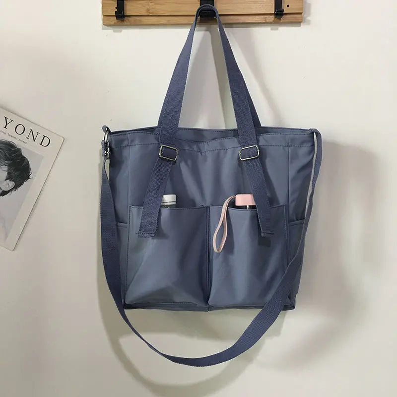 Oxford impermeável grande capacidade bolsa feminina bolsa de ombro feminina crossbody sacos para mulheres casual sacola