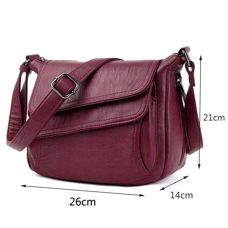 Bolsa de designer de luxo alta qualidade bolsas e bolsas de couro macio casual ombro mensageiro sacos para as mulheres 2022 novo sac