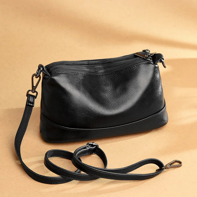 Nova moda feminina bolsas de couro genuíno bolsas femininas designer sacos ombro marca luxo senhoras saco do mensageiro