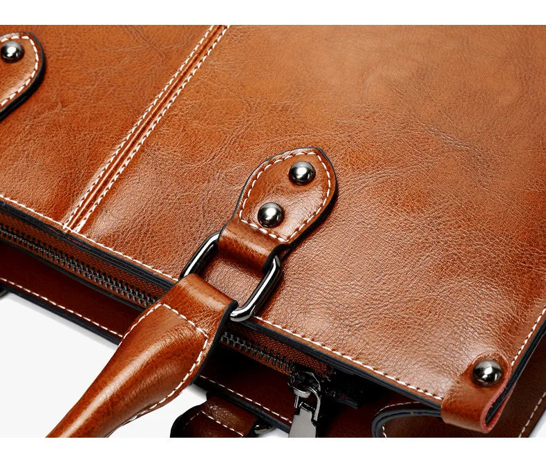 Bolsa feminina corpo cruz bolsa de ombro couro genuíno compras moda escritório feminino real mensageiro sacos alça superior