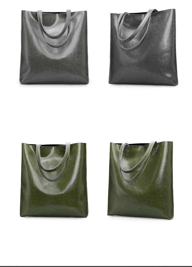 Bolsa de couro de vaca senhoras bolsas de couro genuíno grande bolsa feminina vintage 2023 escritório mão sacos de ombro para mulheres tote