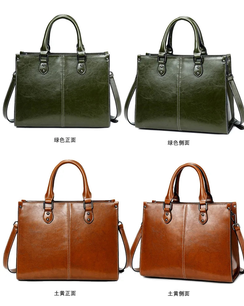 Bolsa feminina corpo cruz bolsa de ombro couro genuíno compras moda escritório feminino real mensageiro sacos alça superior