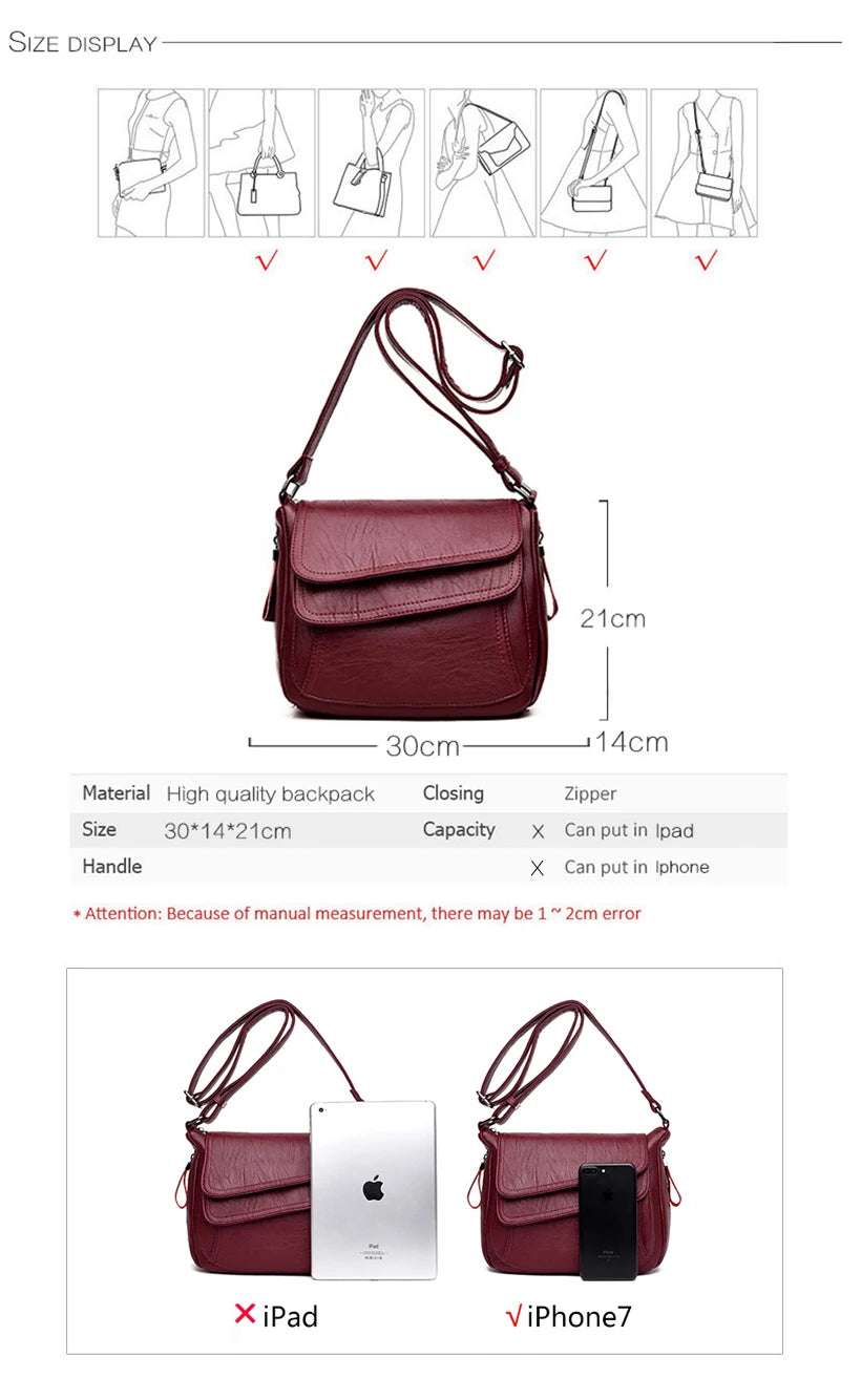 Bolsa de designer de luxo alta qualidade bolsas e bolsas de couro macio casual ombro mensageiro sacos para as mulheres 2022 novo sac