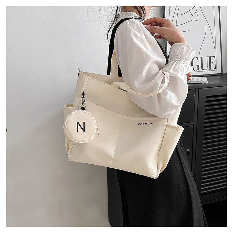 Bolsa feminina impermeável de ombro crossbody, bolsa tote oxford para estudantes, bolsa feminina para mulheres