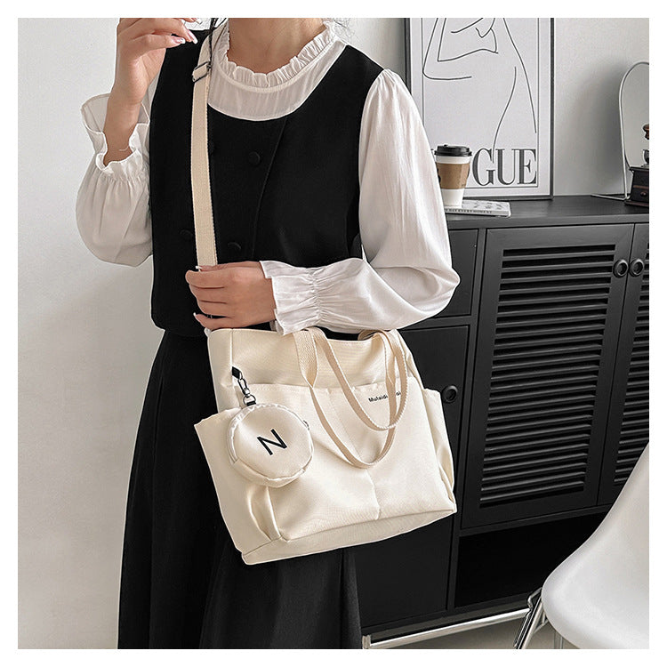 Bolsa feminina impermeável de ombro crossbody, bolsa tote oxford para estudantes, bolsa feminina para mulheres