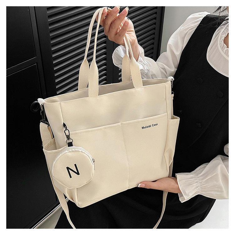 Bolsa feminina impermeável de ombro crossbody, bolsa tote oxford para estudantes, bolsa feminina para mulheres