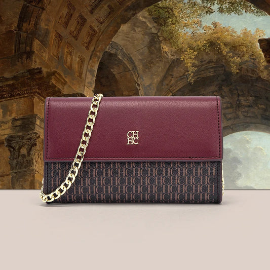 Bolsa de ombro feminina requintada e minimalista com alça de ombro de corrente design versátil para deslocamento e reuniões