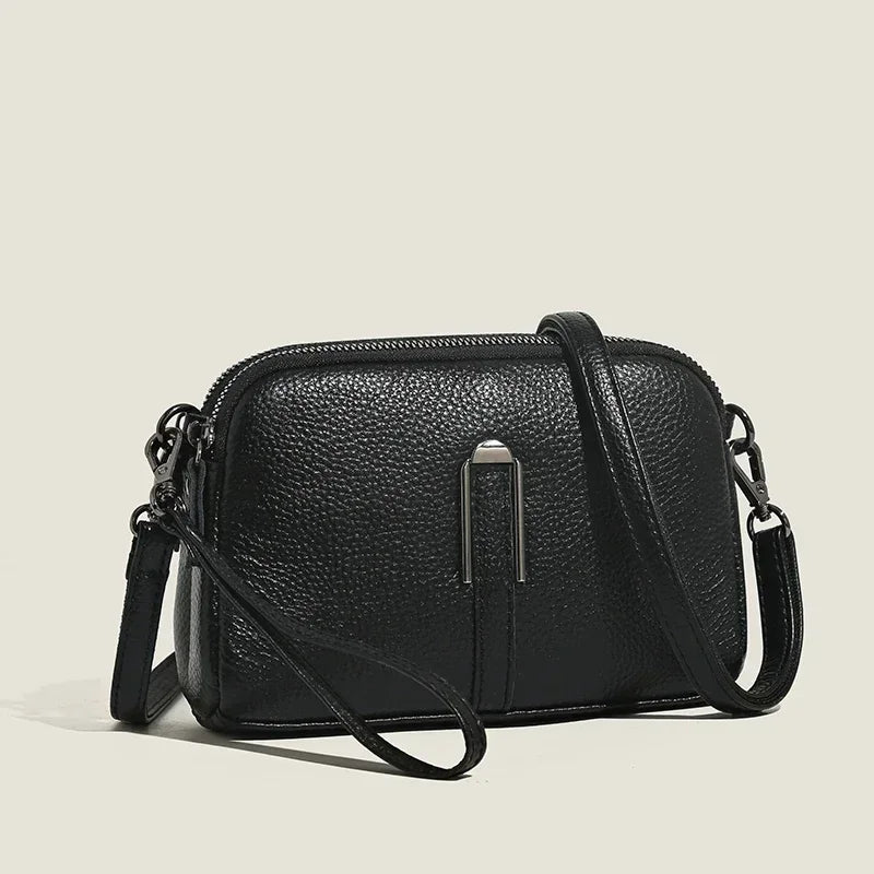 Bolsa de ombro de couro genuíno de luxo bolsas femininas saco para mulher 2024 feminino embreagem sacos de telefone casual crossbody sacos do mensageiro