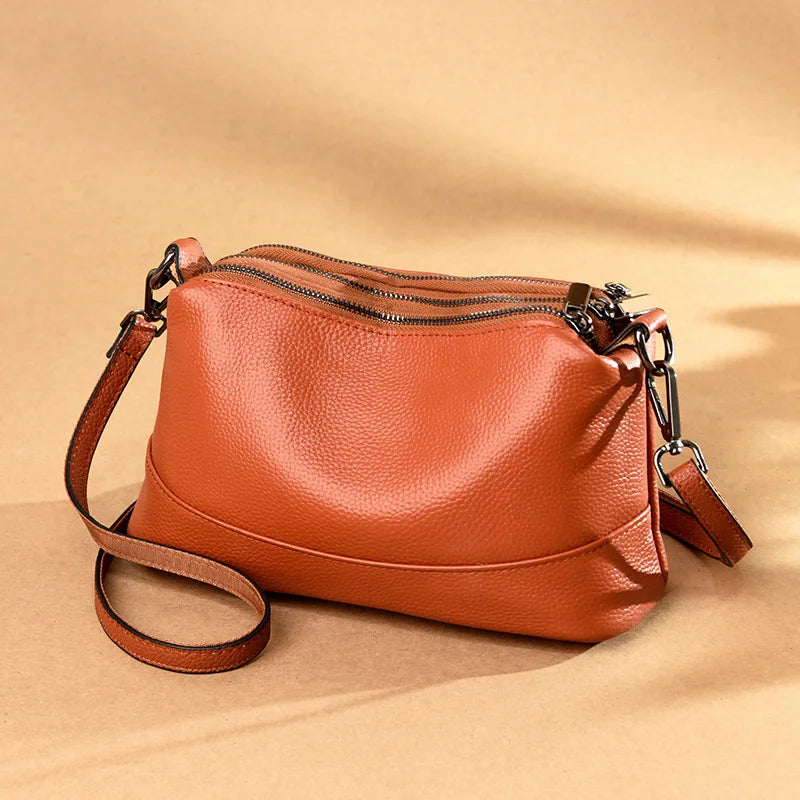 Nova moda feminina bolsas de couro genuíno bolsas femininas designer sacos ombro marca luxo senhoras saco do mensageiro