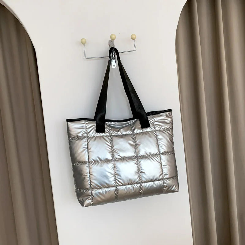 Moda grande capacidade sacola outono inverno novo estilo versátil ombro único axilas bolsa para mulher