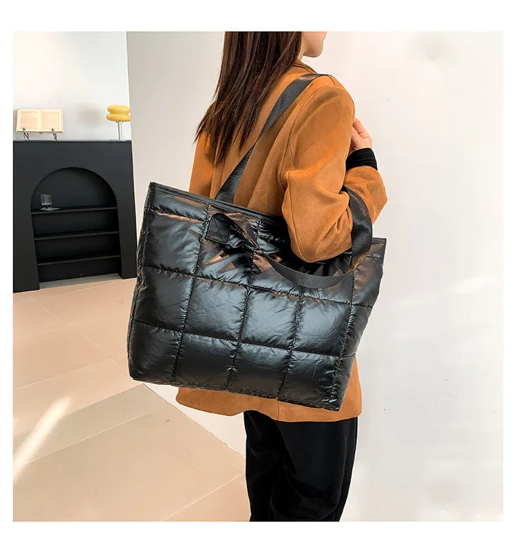 Moda grande capacidade sacola outono inverno novo estilo versátil ombro único axilas bolsa para mulher