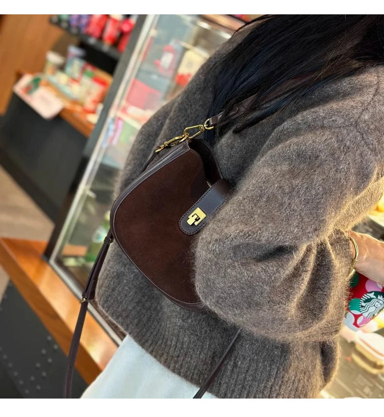 Bolsa de ombro de couro genuíno das mulheres senhoras macio vaca bolsa de couro real moda feminina design de luxo sacos crossbody