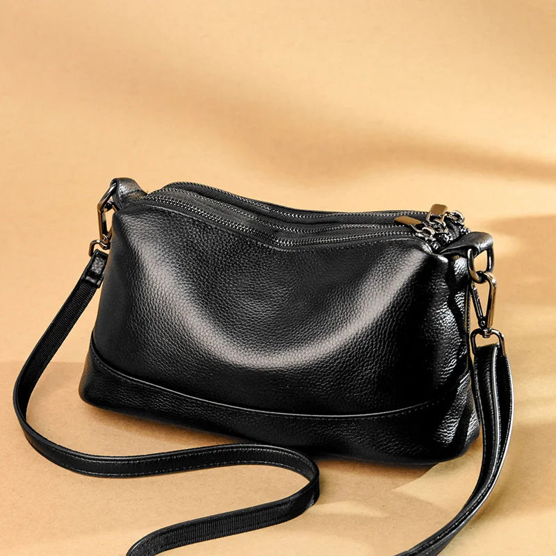 Nova moda feminina bolsas de couro genuíno bolsas femininas designer sacos ombro marca luxo senhoras saco do mensageiro