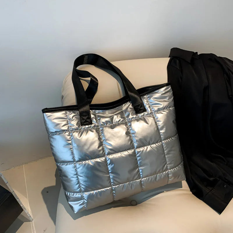 Moda grande capacidade sacola outono inverno novo estilo versátil ombro único axilas bolsa para mulher
