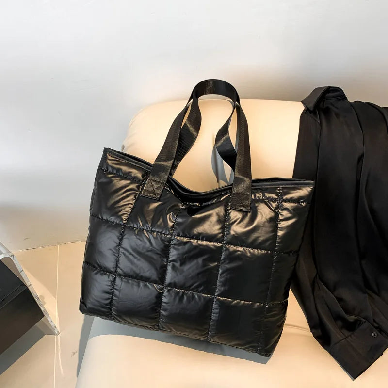 Moda grande capacidade sacola outono inverno novo estilo versátil ombro único axilas bolsa para mulher