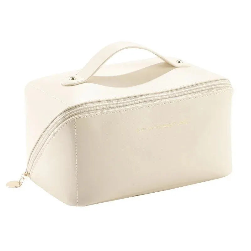 Bolsa de maquiagem para viagem, bolsa cosmética portátil para mulheres, à prova d'água, multifuncional, bolsa cosmética feminina
