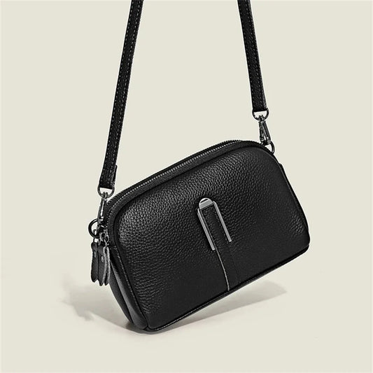 Bolsa de ombro de couro genuíno de luxo bolsas femininas saco para mulher 2024 feminino embreagem sacos de telefone casual crossbody sacos do mensageiro