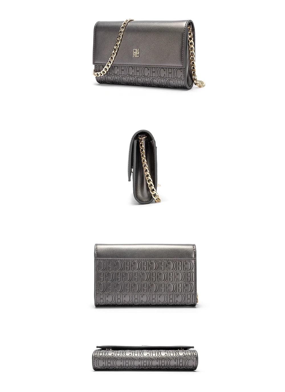 Bolsa de ombro feminina requintada e minimalista com alça de ombro de corrente design versátil para deslocamento e reuniões