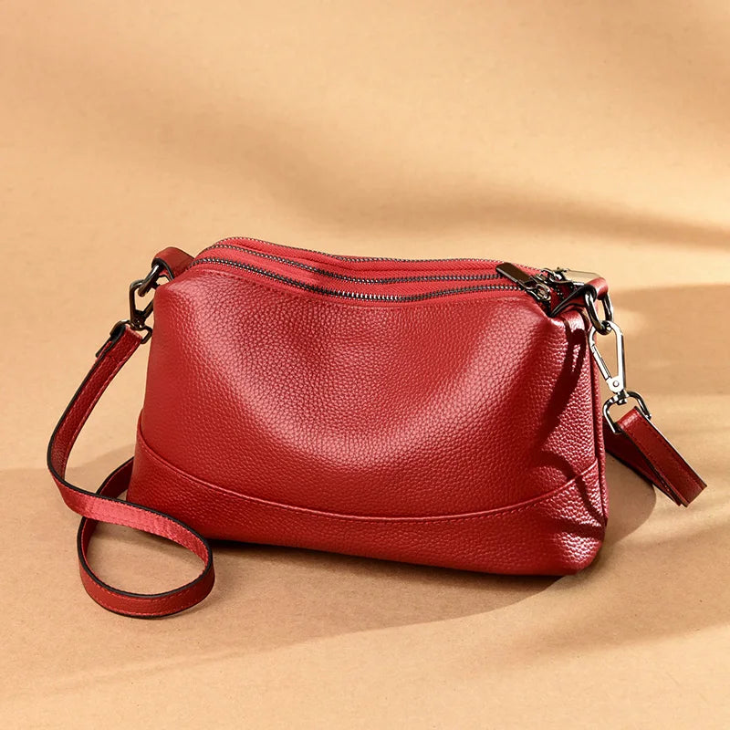 Nova moda feminina bolsas de couro genuíno bolsas femininas designer sacos ombro marca luxo senhoras saco do mensageiro