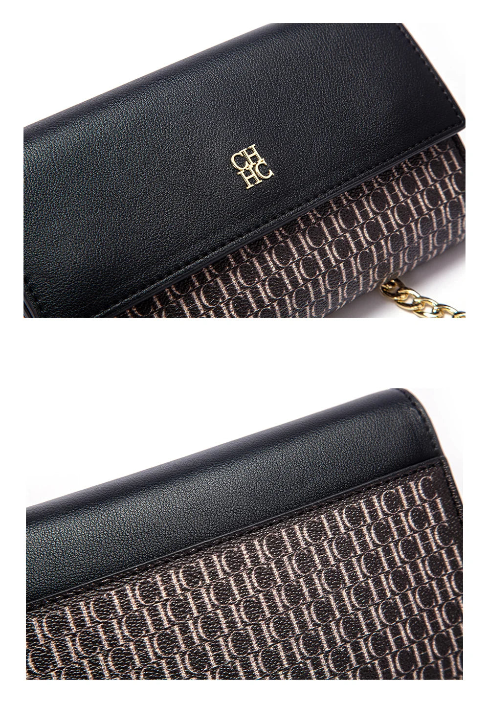 Bolsa de ombro feminina requintada e minimalista com alça de ombro de corrente design versátil para deslocamento e reuniões