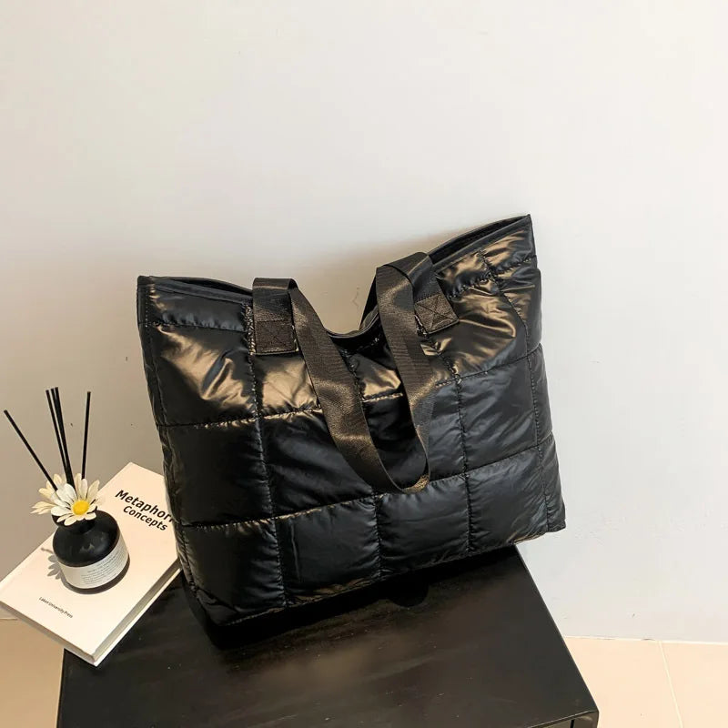 Moda grande capacidade sacola outono inverno novo estilo versátil ombro único axilas bolsa para mulher