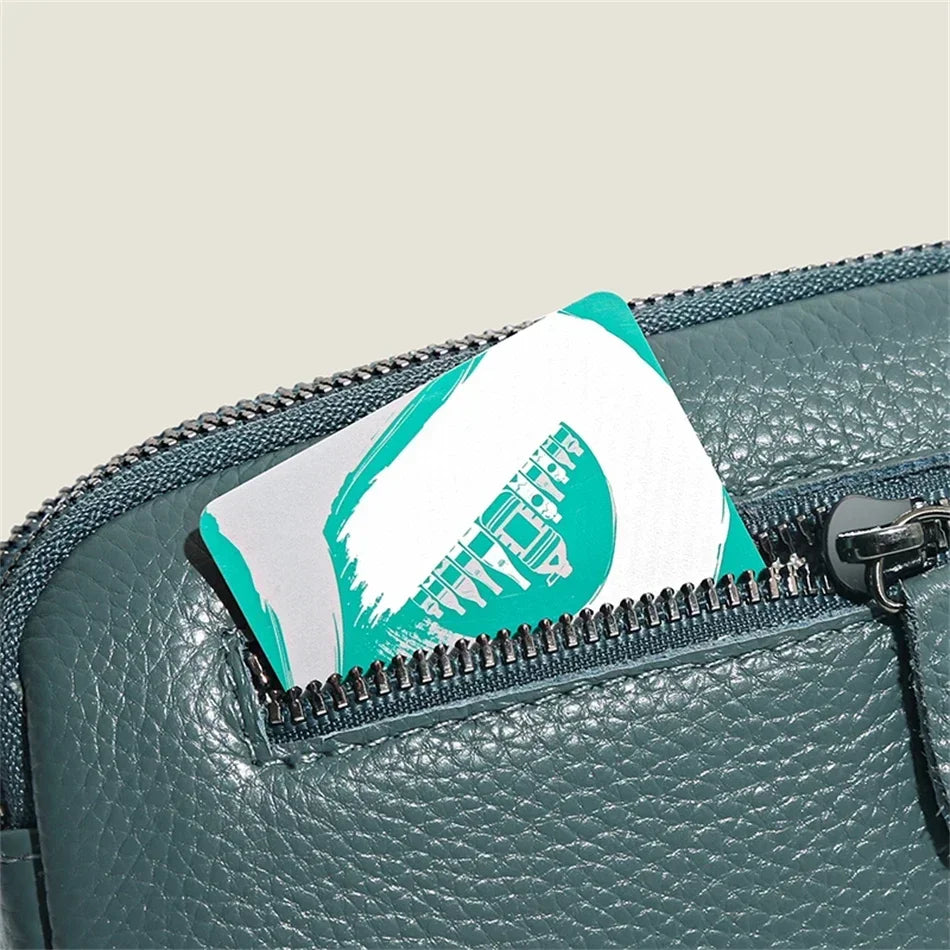 Bolsa de ombro de couro genuíno de luxo bolsas femininas saco para mulher 2024 feminino embreagem sacos de telefone casual crossbody sacos do mensageiro