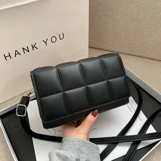 Grande capacidade Designer bolsa de ombro para mulheres, couro PU, bolsa crossbody feminina, alça bolsa, moda