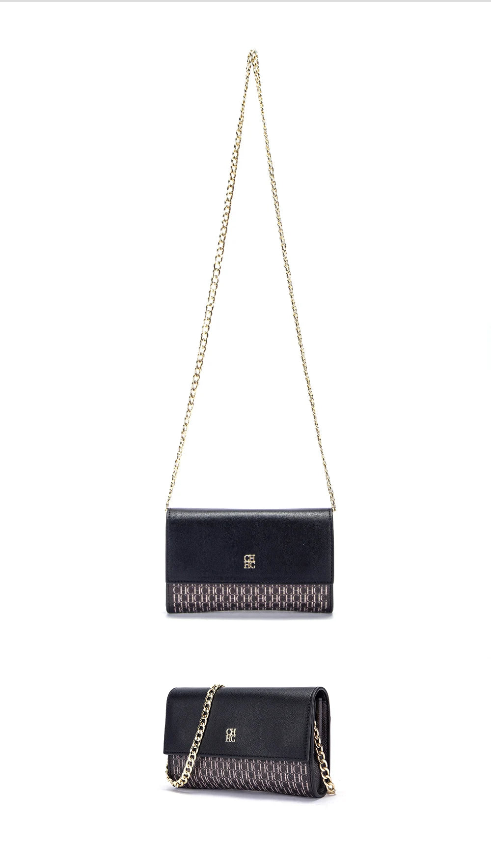 Bolsa de ombro feminina requintada e minimalista com alça de ombro de corrente design versátil para deslocamento e reuniões