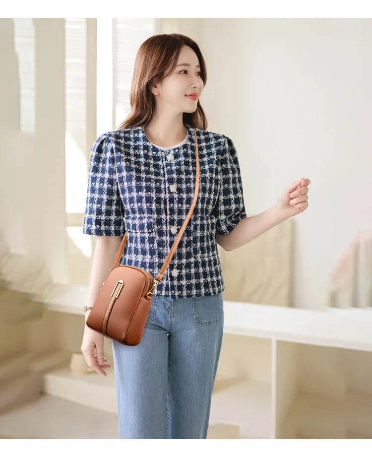 Alta qualidade de couro genuíno bolsas luxo bolsa feminina designer crossbody sacos ombro 2024 senhoras mensageiro sac