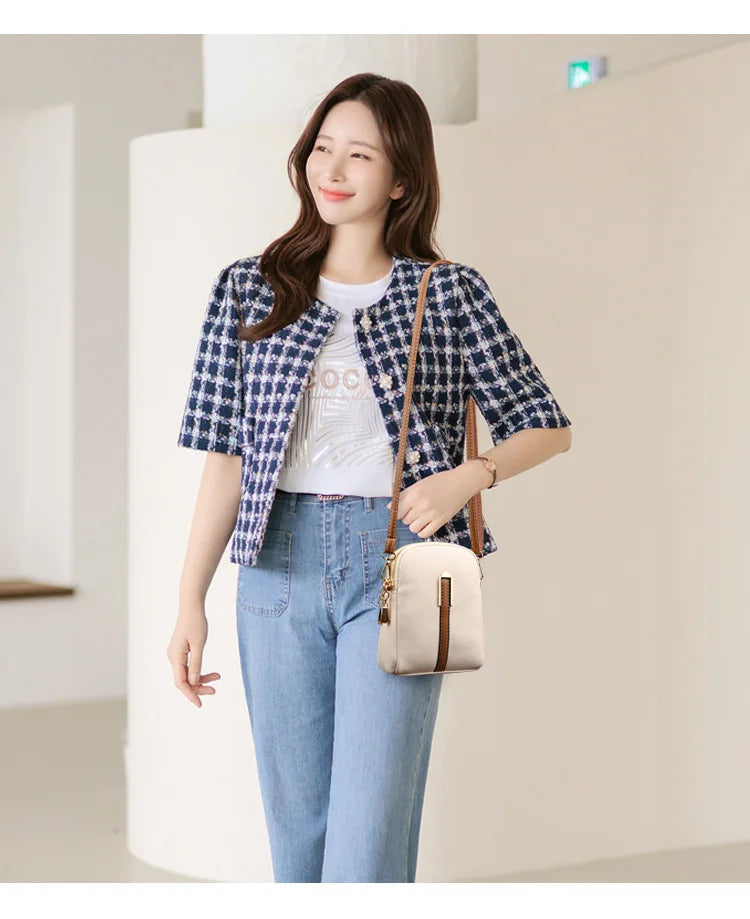 Alta qualidade de couro genuíno bolsas luxo bolsa feminina designer crossbody sacos ombro 2024 senhoras mensageiro sac