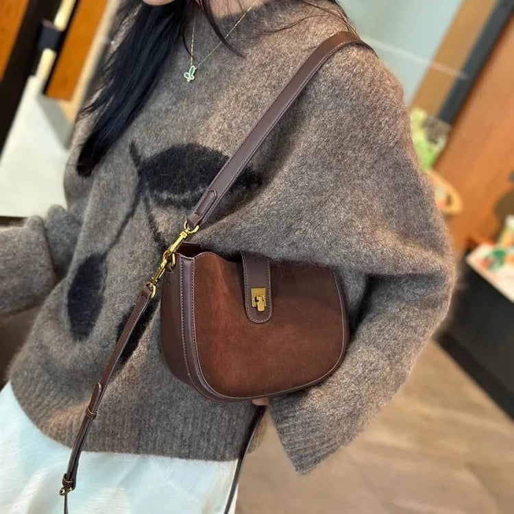 Bolsa de ombro de couro genuíno das mulheres senhoras macio vaca bolsa de couro real moda feminina design de luxo sacos crossbody