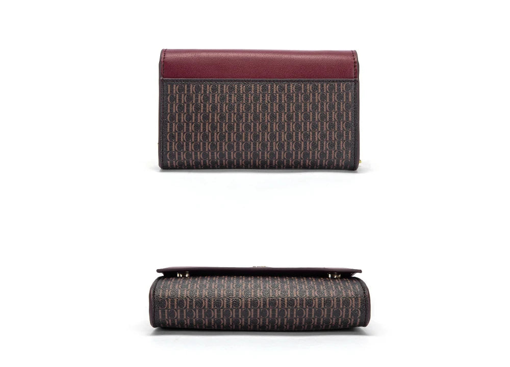 Bolsa de ombro feminina requintada e minimalista com alça de ombro de corrente design versátil para deslocamento e reuniões