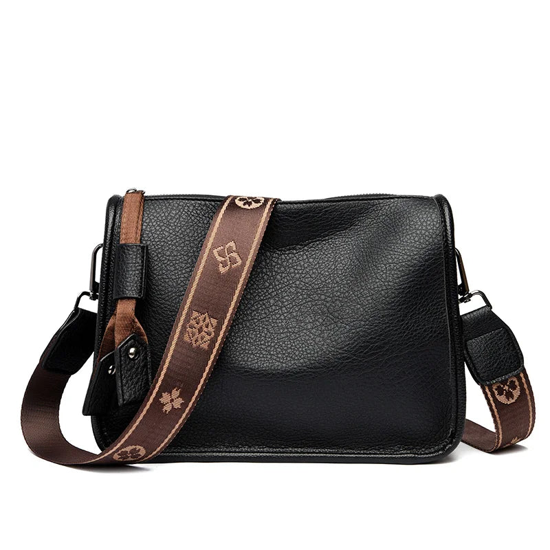 Alta qualidade de couro genuíno das mulheres sacola luxo macio senhoras ombro crossbody sacos 2024 moda feminina mensageiro sac