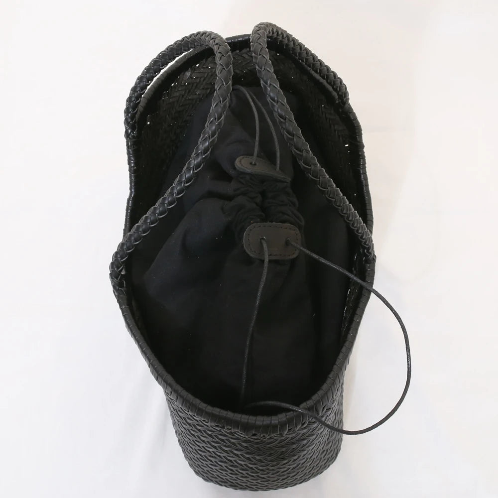 Bolsas femininas de couro genuíno bolsa de ombro tecelagem casual saco de compras vintage grande tote bolsa de mão cruz senhora