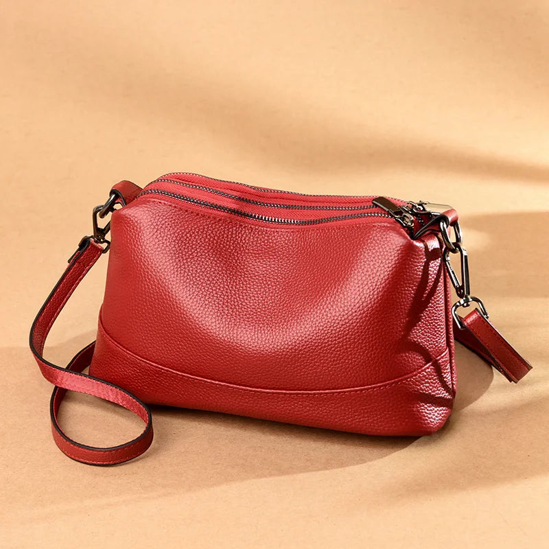 Nova moda feminina bolsas de couro genuíno bolsas femininas designer sacos ombro marca luxo senhoras saco do mensageiro