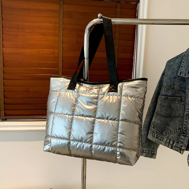 Moda grande capacidade sacola outono inverno novo estilo versátil ombro único axilas bolsa para mulher