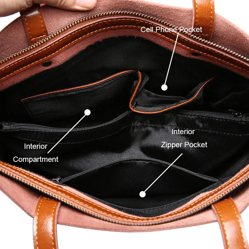 Bolsa de couro de vaca senhoras bolsas de couro genuíno grande bolsa feminina vintage 2023 escritório mão sacos de ombro para mulheres tote