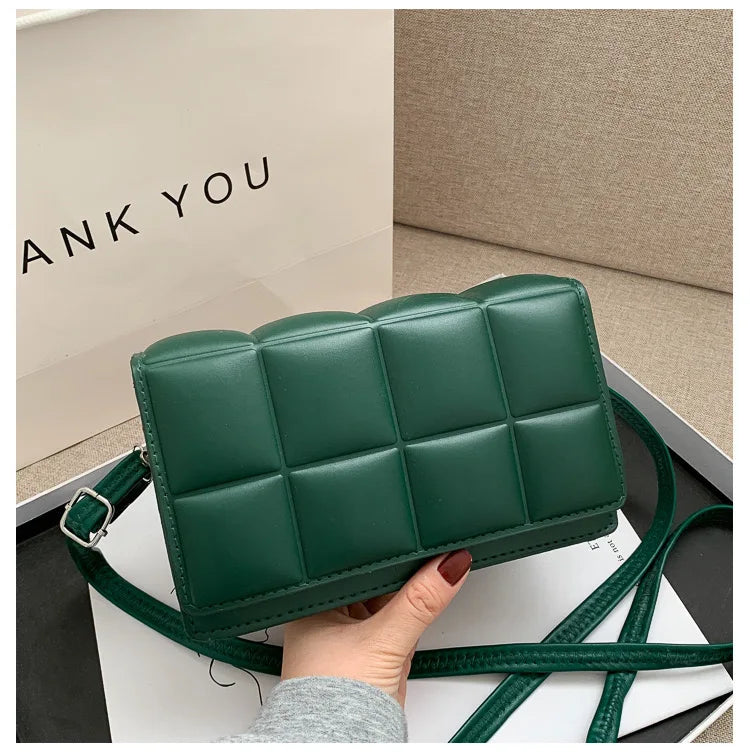Grande capacidade Designer bolsa de ombro para mulheres, couro PU, bolsa crossbody feminina, alça bolsa, moda